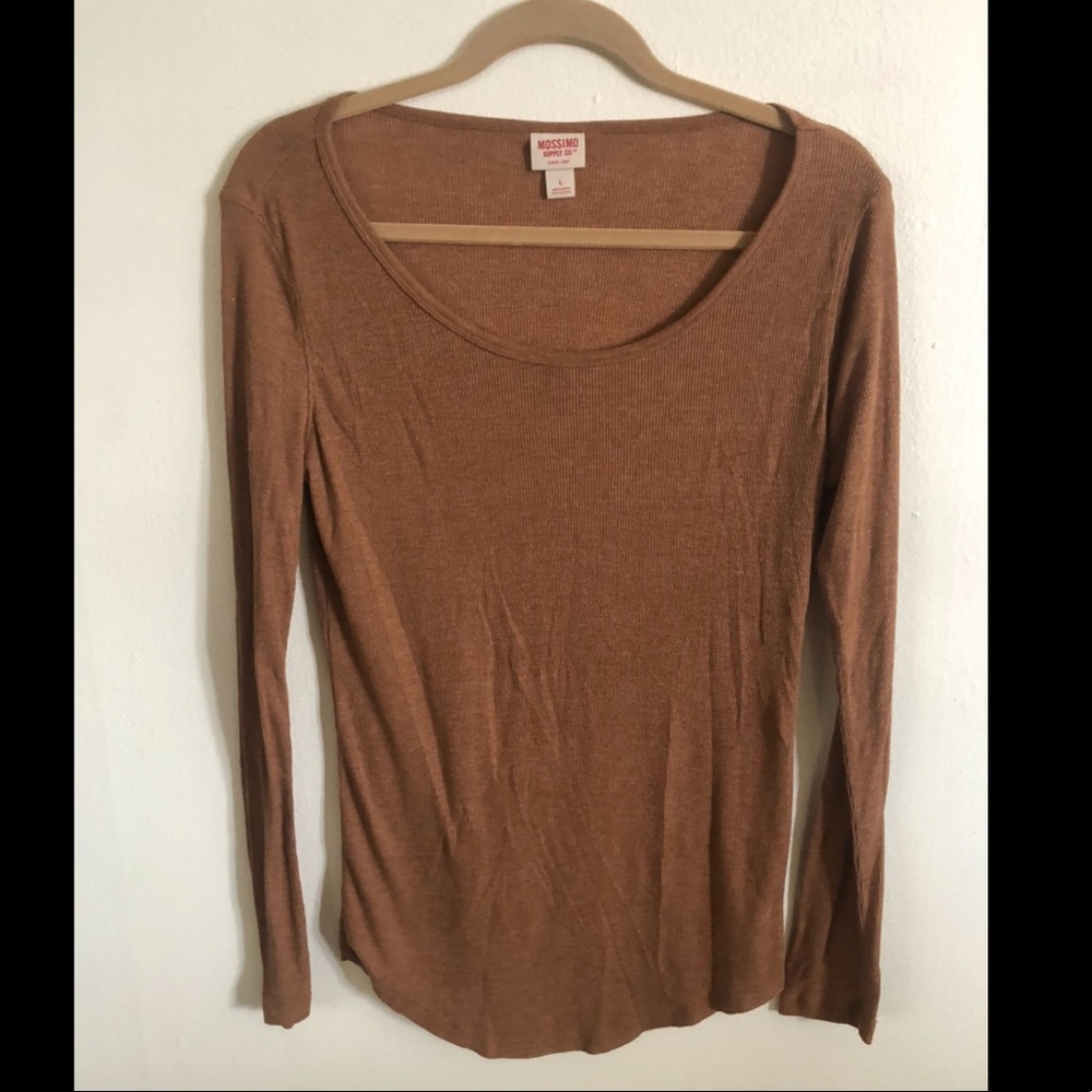 Burnt orange long sleeve